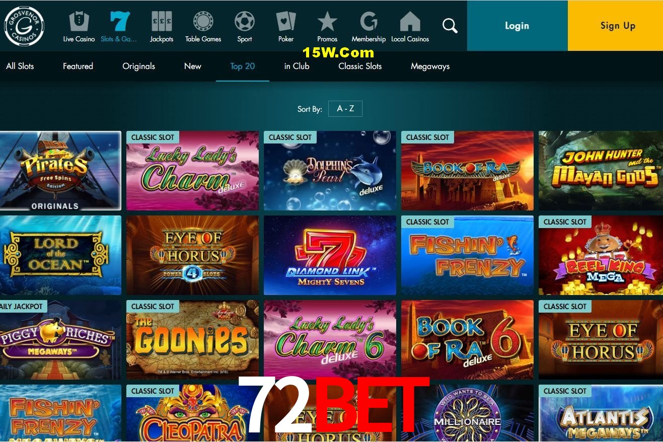 Games Directory 72Bet